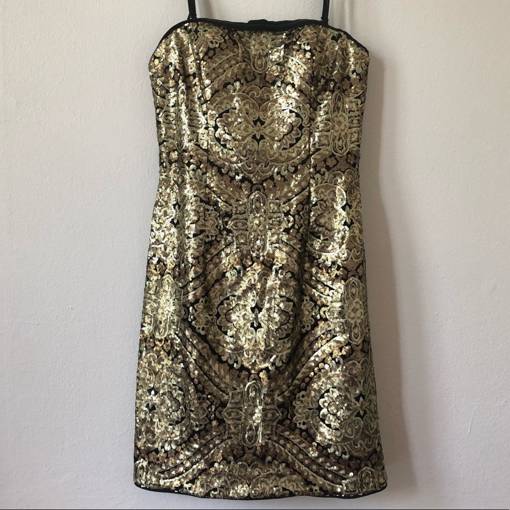 Adrianna Papel Sequin Dress